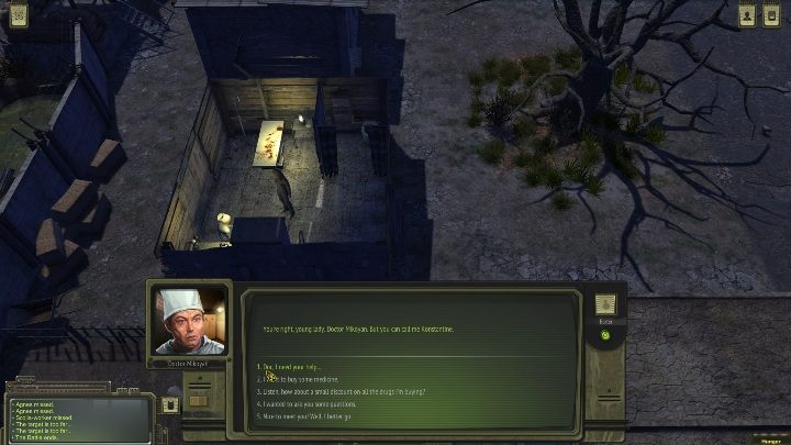 atom rpg - диалог с врачом atom rpg - диалог с врачом