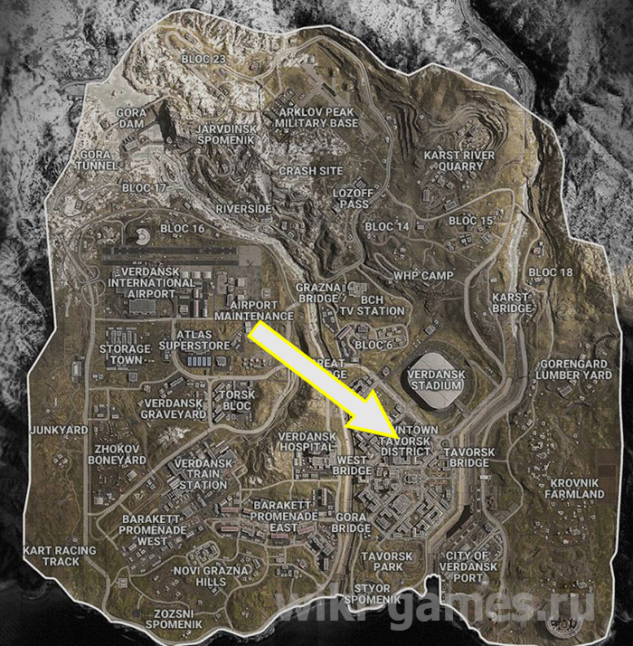 call of duty warzone map top 2