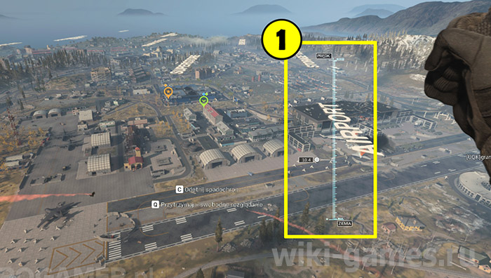 call of duty warzone parashut 1