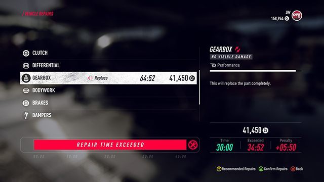 DiRT Rally 2.0 - время ремонта DiRT Rally 2.0 - время ремонта