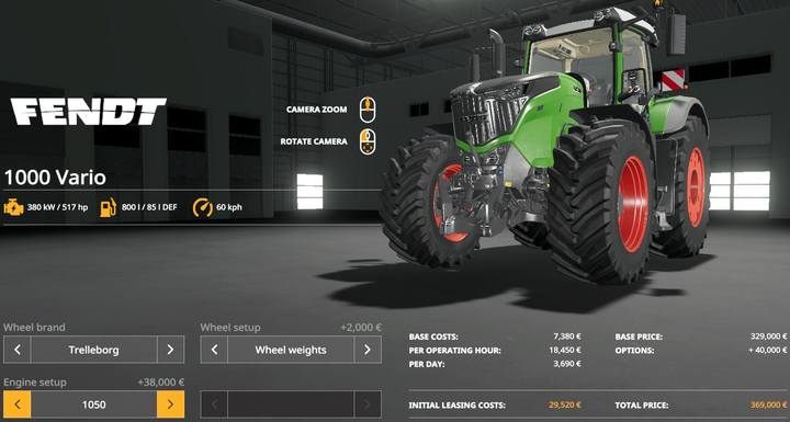 Farming Simulator 2019 - Fendt 1000 Vario