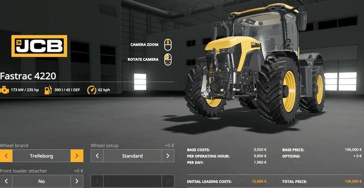 Farming Simulator 2019 - JCB Fastrac 4220