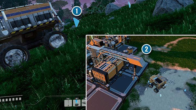 satisfactory транспортировка сырья