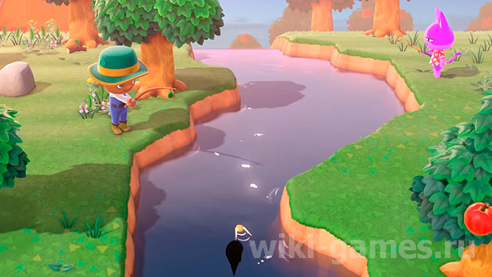 animal cross fishing 1