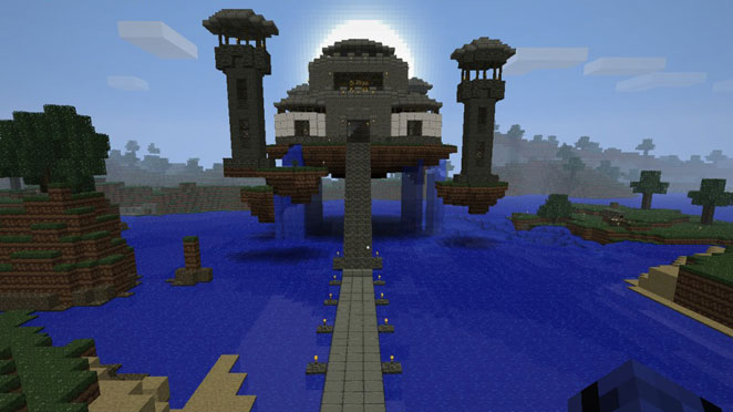 minecraft top house2