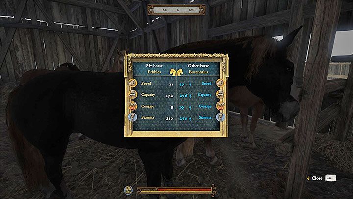 Kingdom Come Deliverance как выбрать лошадь?