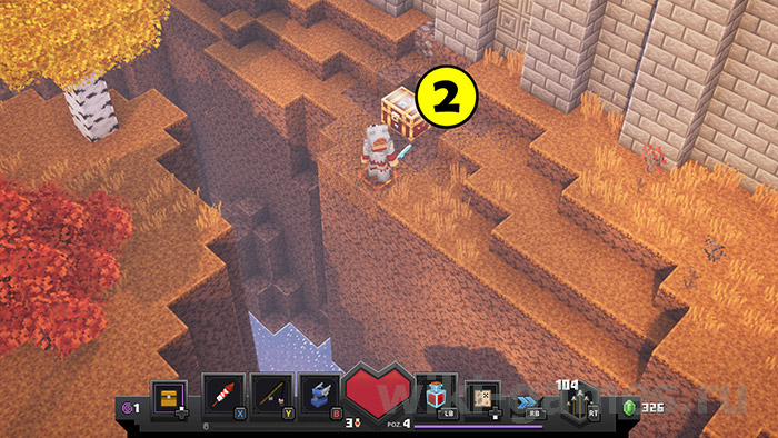 minecraft dungers heal 6