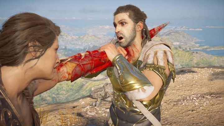 Assassins Creed Odyssey смерть Касандры/Алексиса
