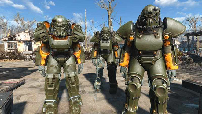 Fallout 76 силовая броня Fallout 76 силовая броня