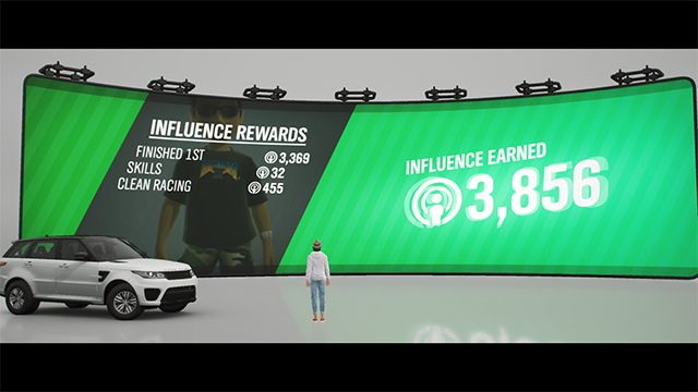 forza horizon 4 Очки влияния