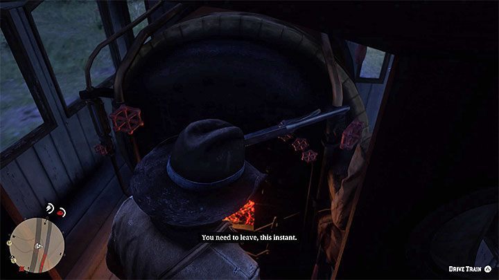 Red Dead Redemption 2 - кабина локомотива Red Dead Redemption 2 - кабина локомотива