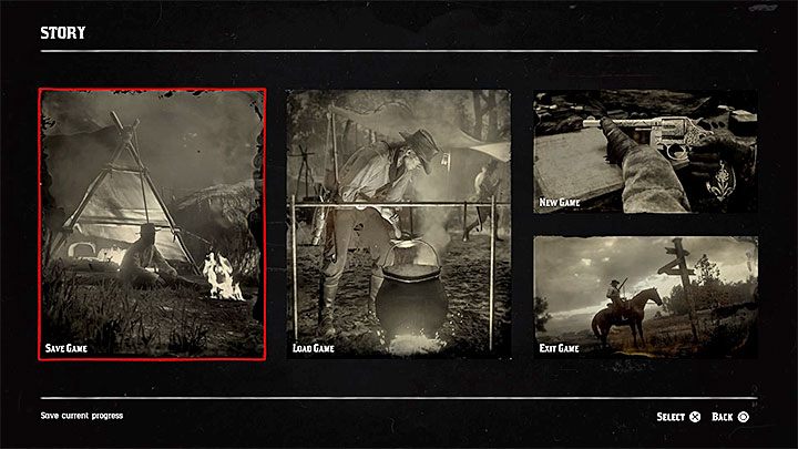 Red Dead Redemption 2 - как сохранить игру? Red Dead Redemption 2 - как сохранить игру?