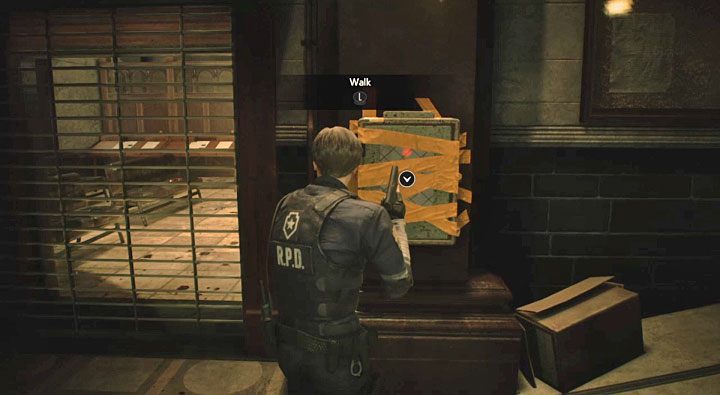 resident evil 2 переключатель на стене