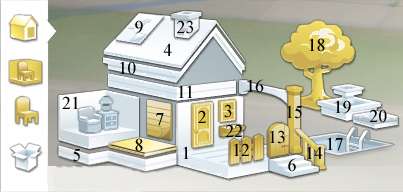 sims 4 stoika komnati 1