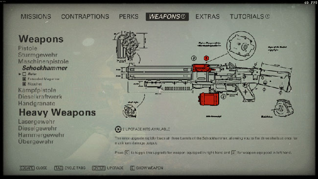 Wolfenstein II дробовик