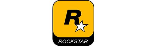 Игровая компания Rockstar Games логотип Игровая компания Rockstar Games логотип