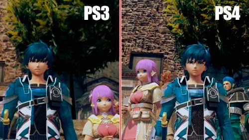 Star Ocean ps4 vs ps3