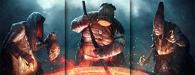 Ведьмак - ведьмы с кривоуховых топей Ведьмак - ведьмы с кривоуховых топей