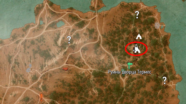 Ведьмак 3 - места силы для Квена