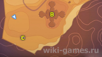 Карта локации Сцилла &laquo;Scylla&raquo; в игре The Outer Worlds